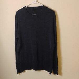 H&M Deep Blue Knit Top Size Medium